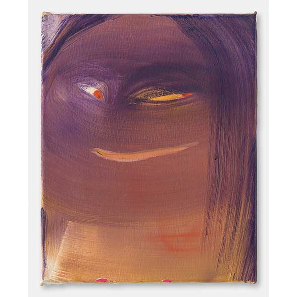 ANETA KAJZER<br/>Unknown Intentions, 2024, oil on canvas, 40 x 32 cm